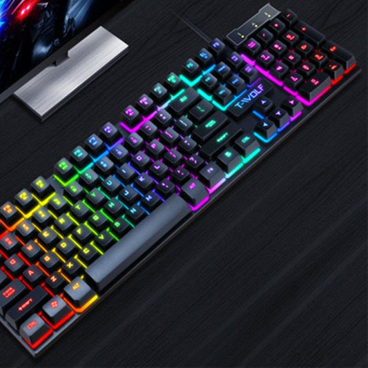 Gaming Luminous Wired Keyboard And Mouse 