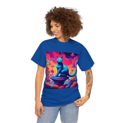 Dreamy Abstract Cat Art 😺 T-Shirt