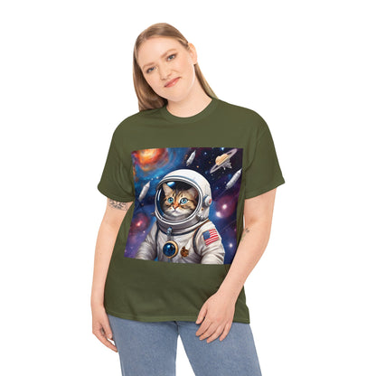 🚀 Cartoon Cats in Space 🌌 T-Shirt