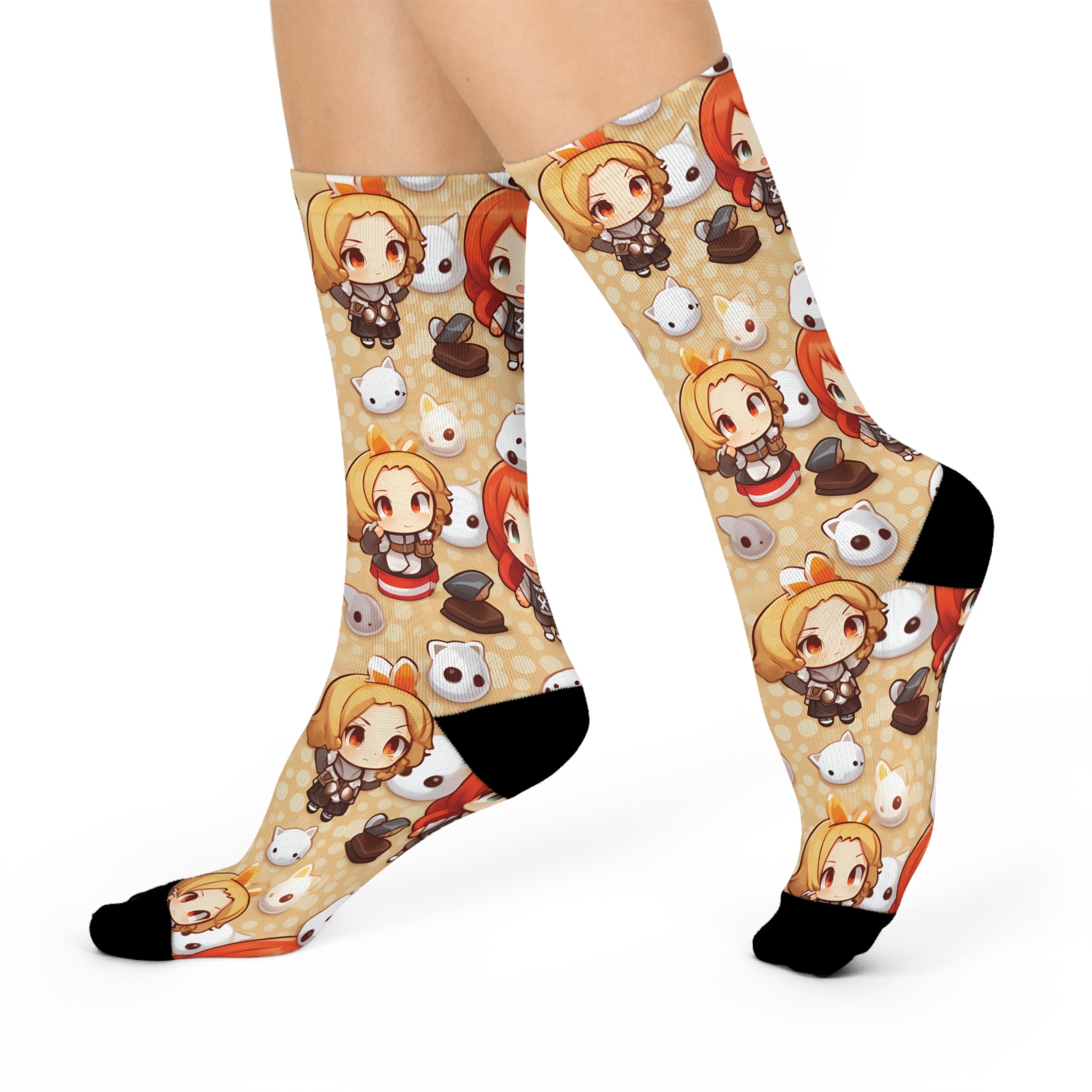 Anime World Cushioned Crew Socks