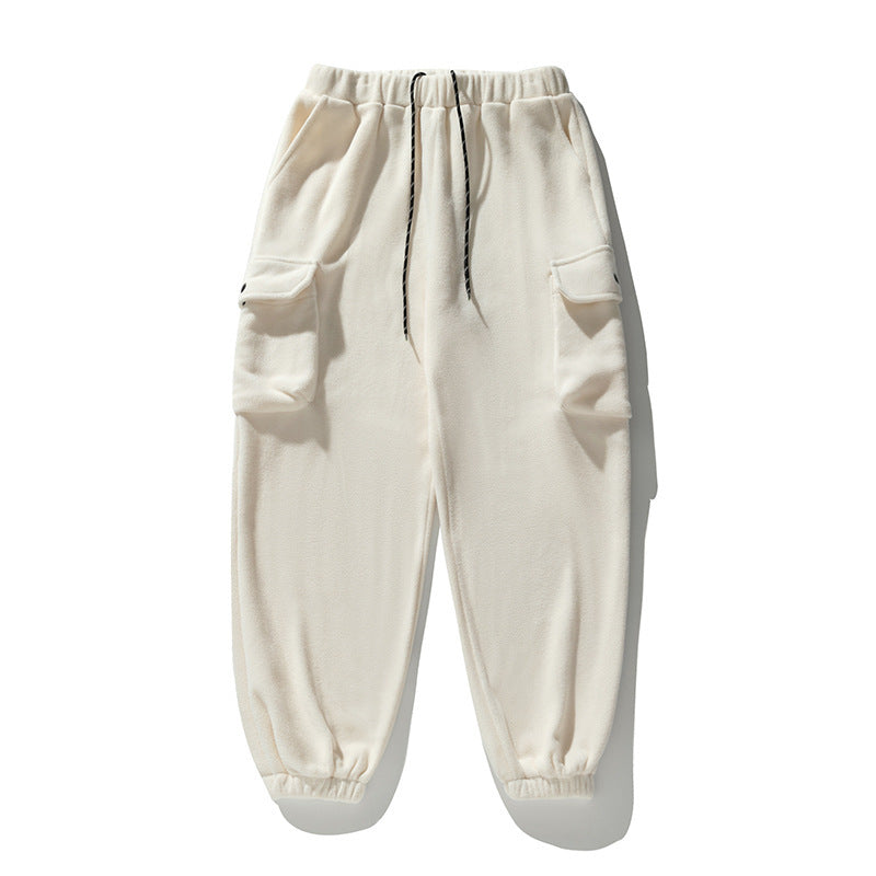 Polar Fleece Loose Sports Sweatpants