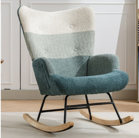Modern Patchwork Upholstry Chair