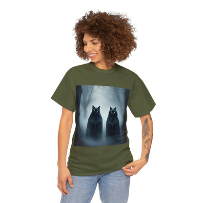 Mystical Meow in the Dark Forest 😺
Gothic Cats T-Shirt