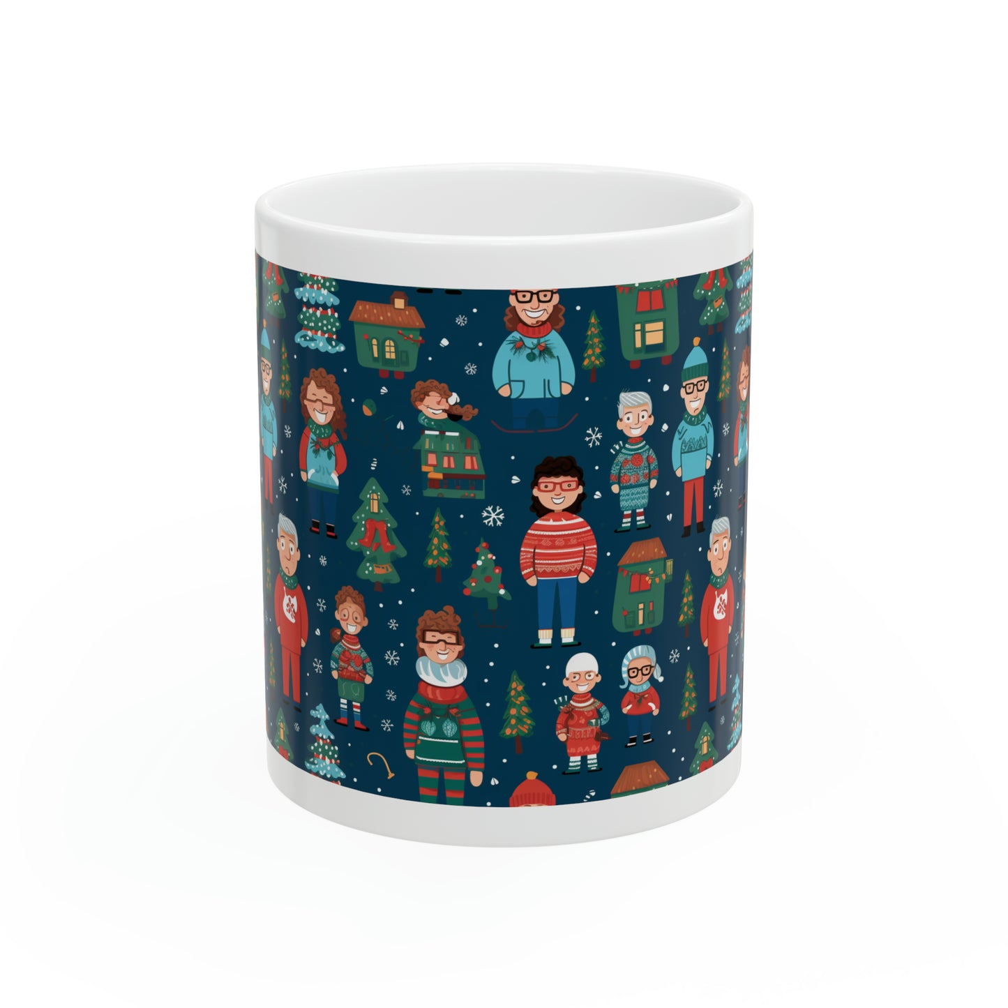 Chrismas Vibes Ceramic Mug