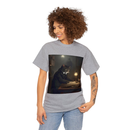 Pawsome Detective Cats 🕵️‍♂️🐱 in Old London - T-Shirt