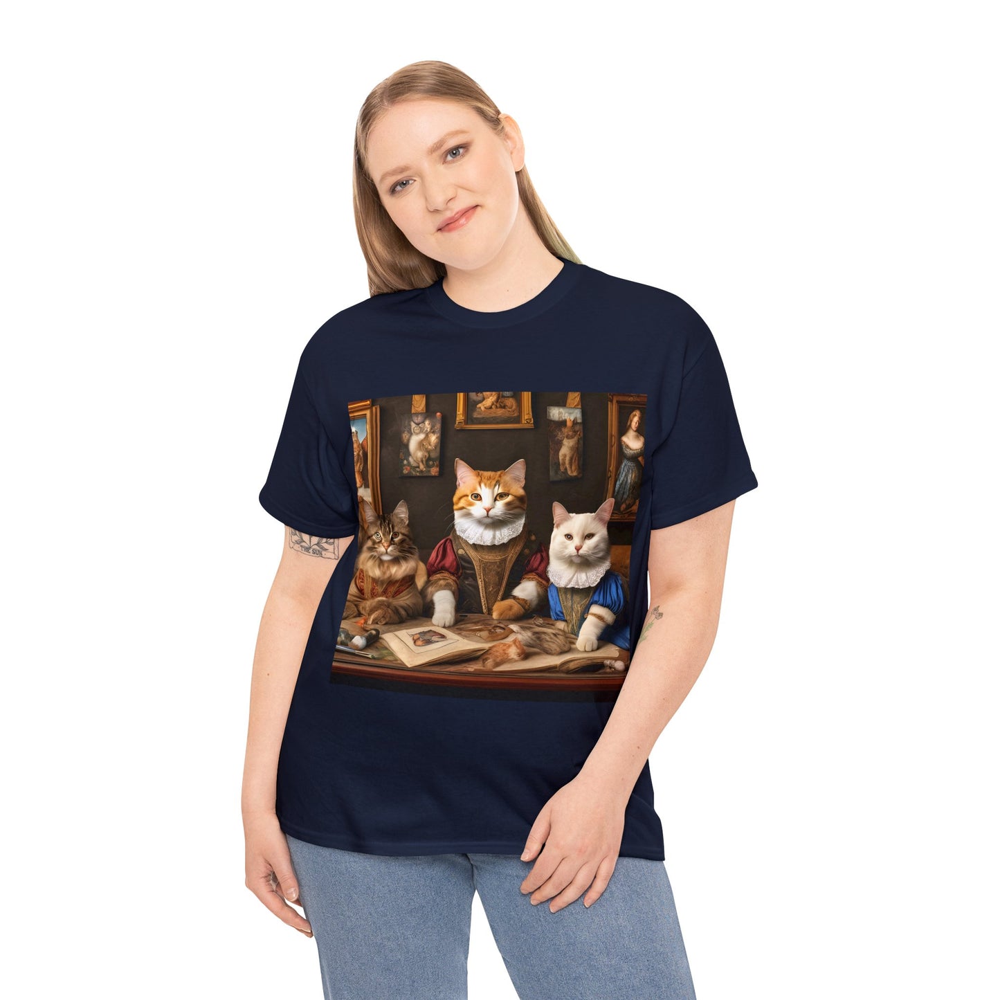 Italian Art Cats Renaissance 😺 T-Shirt