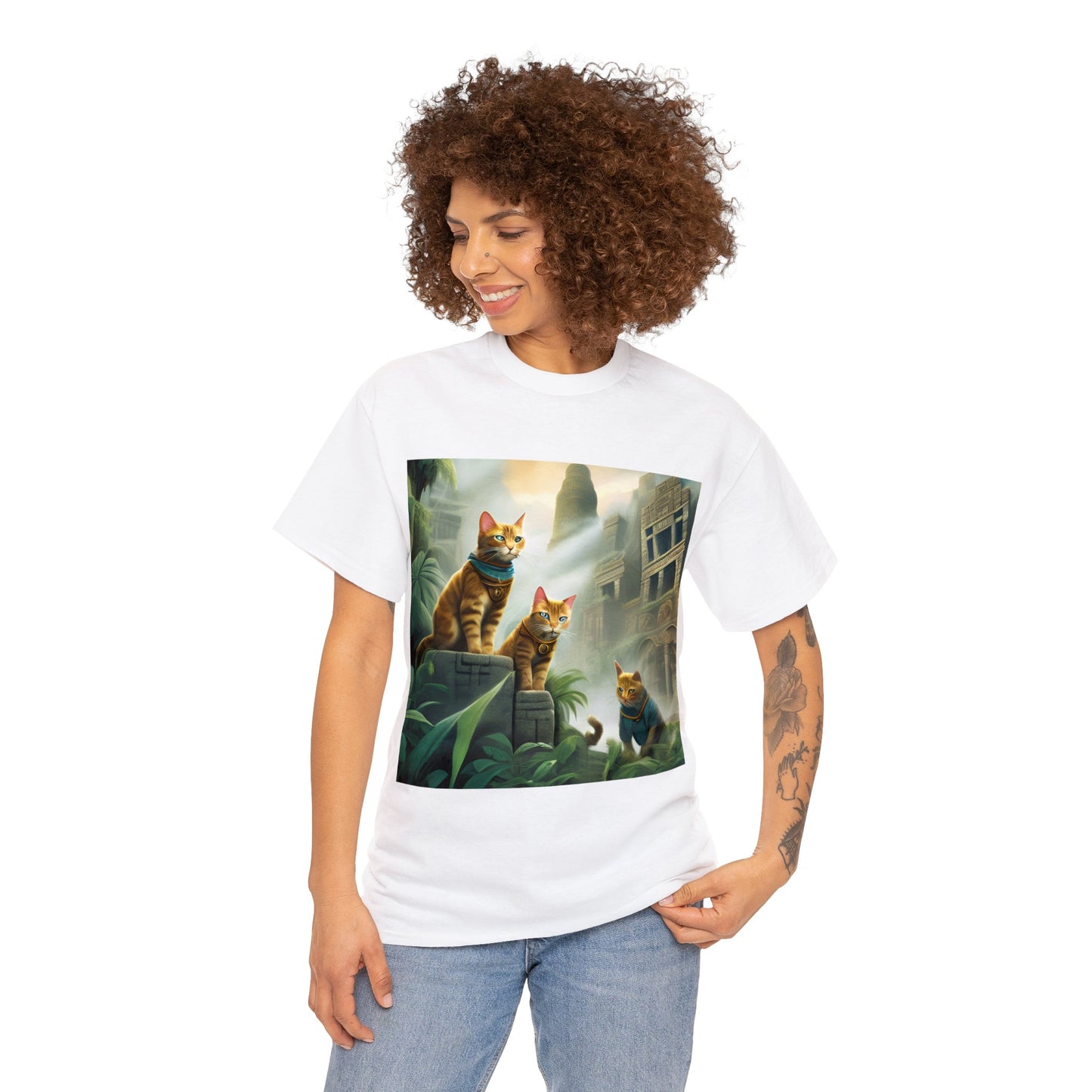 Incan Adventure: Cat Explorers 😺 T-Shirt