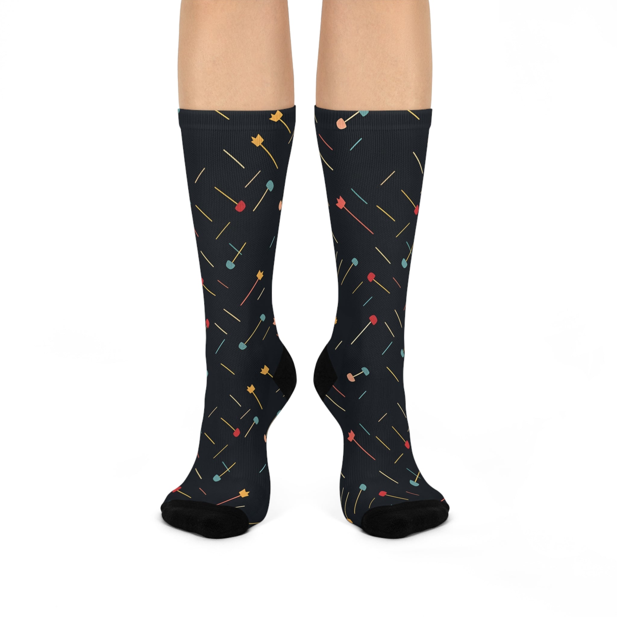 Arrows Party Cushioned Crew Socks