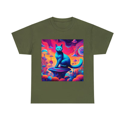 Dreamy Abstract Cat Art 😺 T-Shirt