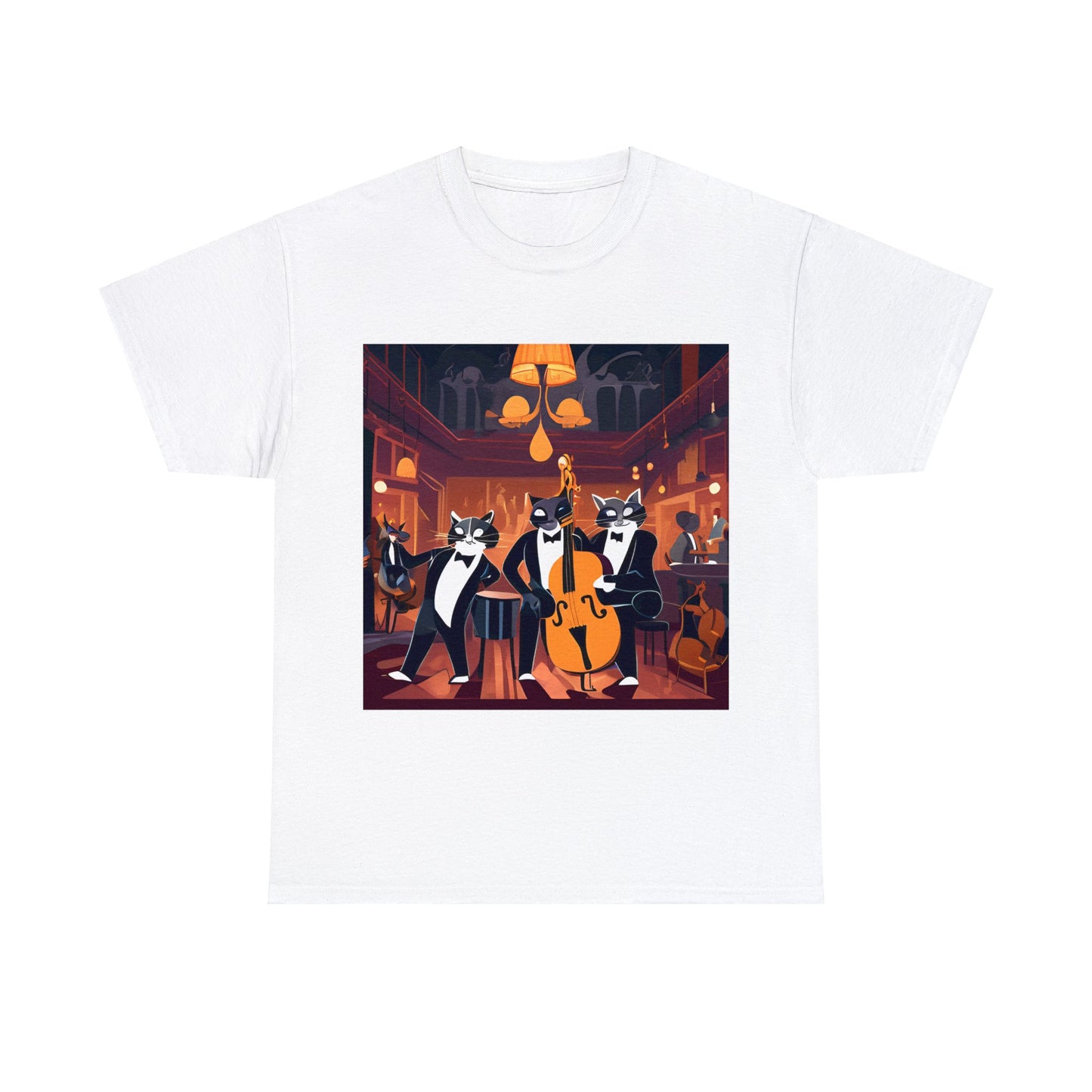 Smoky Jazz Cat Club, New Orleans T-Shirt 😺