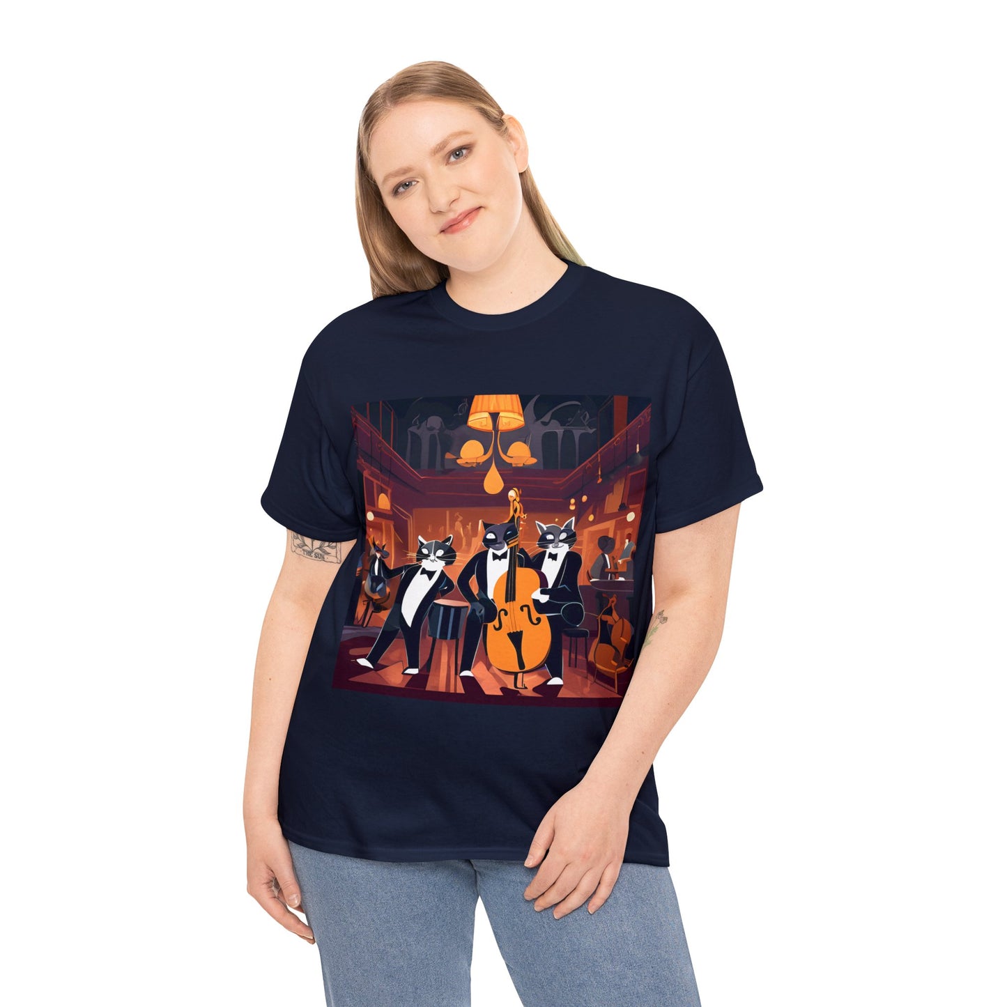 Smoky Jazz Cat Club, New Orleans T-Shirt 😺