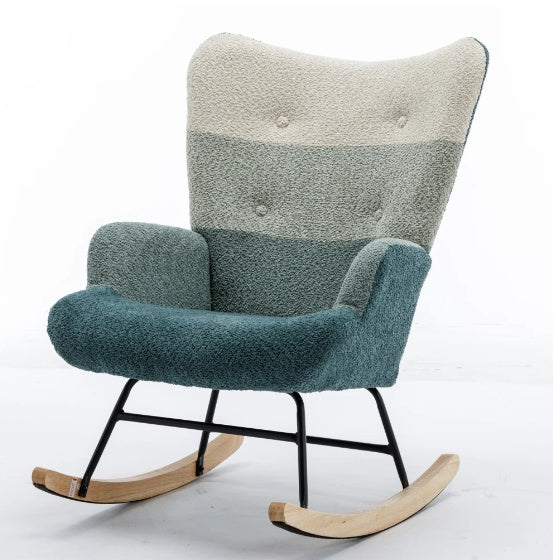 Modern Patchwork Upholstry Chair