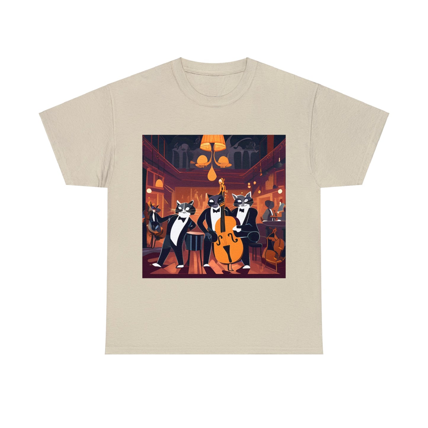 Smoky Jazz Cat Club, New Orleans T-Shirt 😺