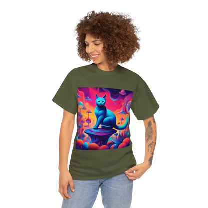 Dreamy Abstract Cat Art 😺 T-Shirt