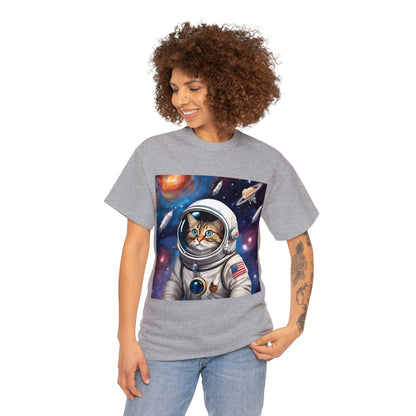 🚀 Cartoon Cats in Space 🌌 T-Shirt