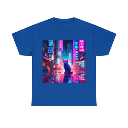 Neon Cats 80s Tokyo Redux😺 T-Shirt