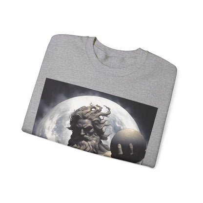 Unisex Heavy Blend Atlas The Greek God Crewneck Sweatshirt