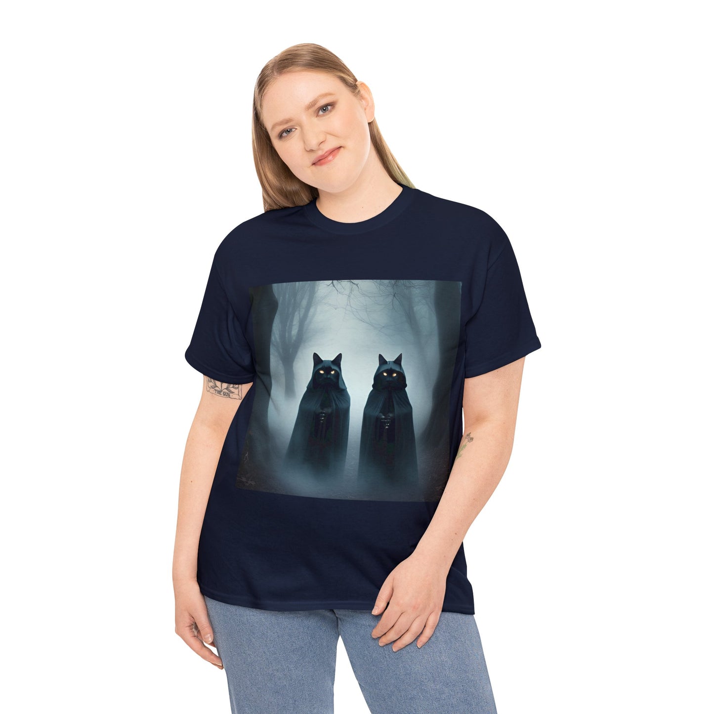 Mystical Meow in the Dark Forest 😺
Gothic Cats T-Shirt