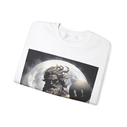 Unisex Heavy Blend Atlas The Greek God Crewneck Sweatshirt