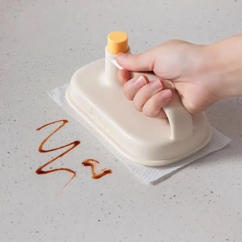 Magic Cleaning Brush with Disposable Rags