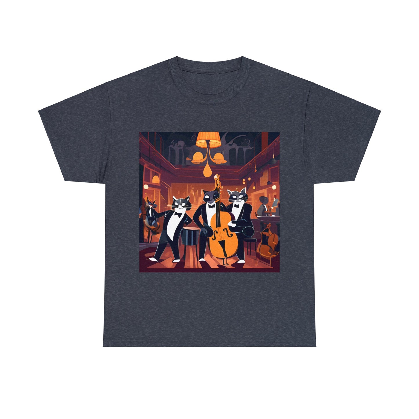 Smoky Jazz Cat Club, New Orleans T-Shirt 😺