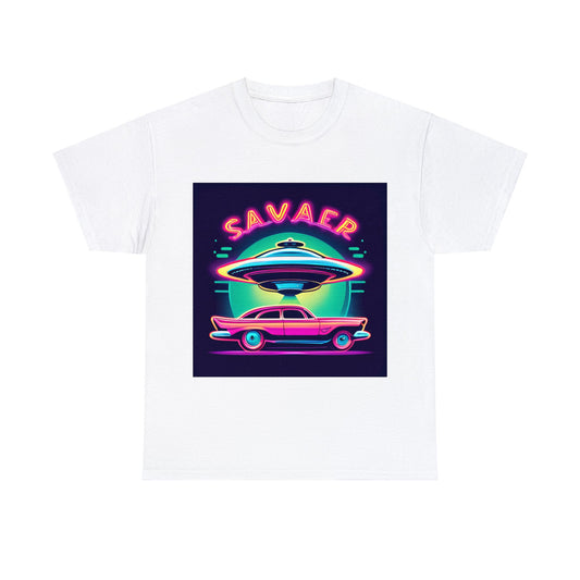 Vintage Futuristic Prints Tee 😊