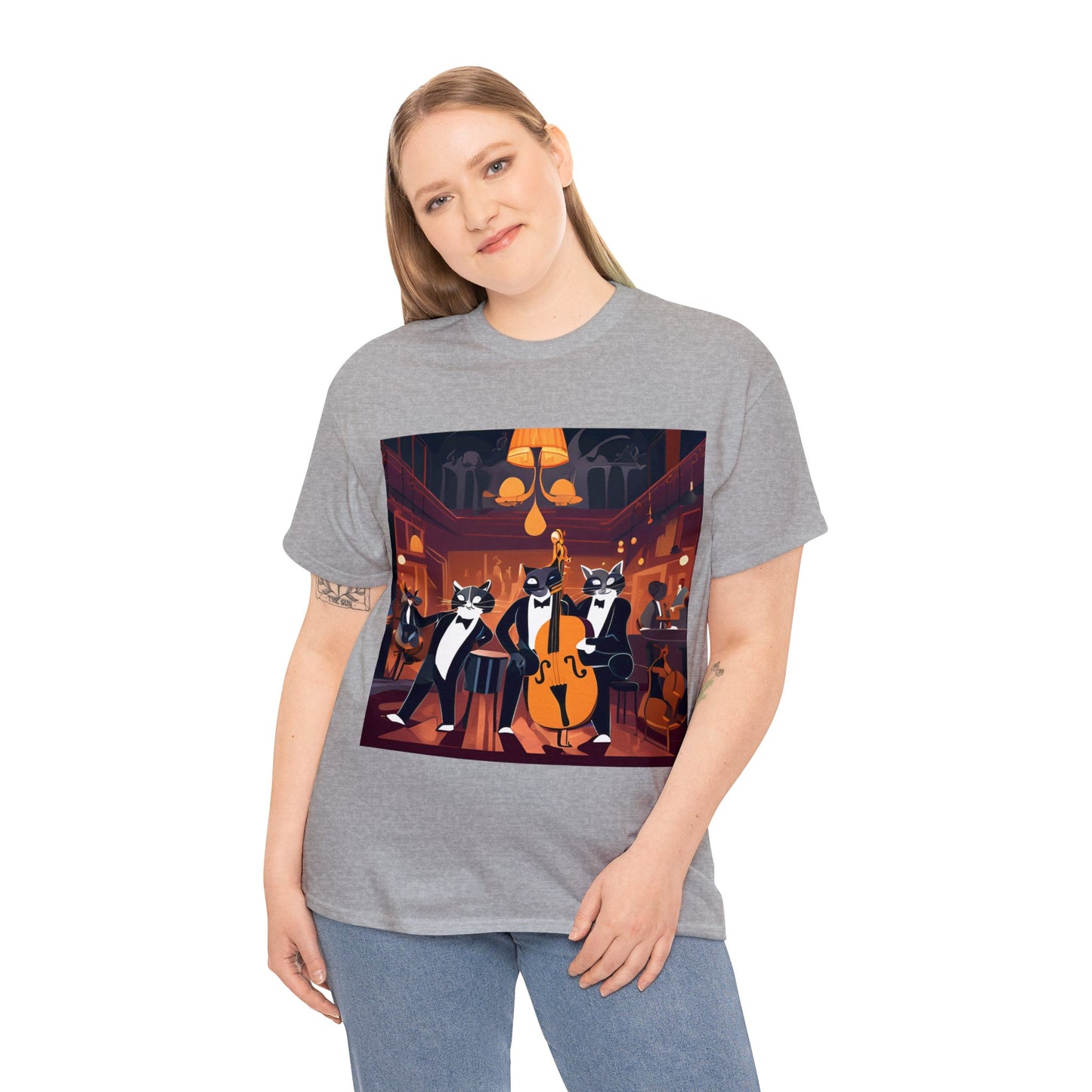 Smoky Jazz Cat Club, New Orleans T-Shirt 😺