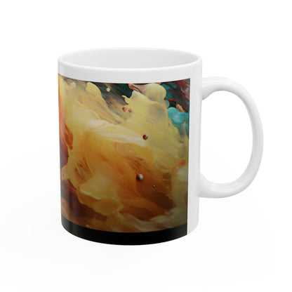 Colored Ceramic Mug, 11oz