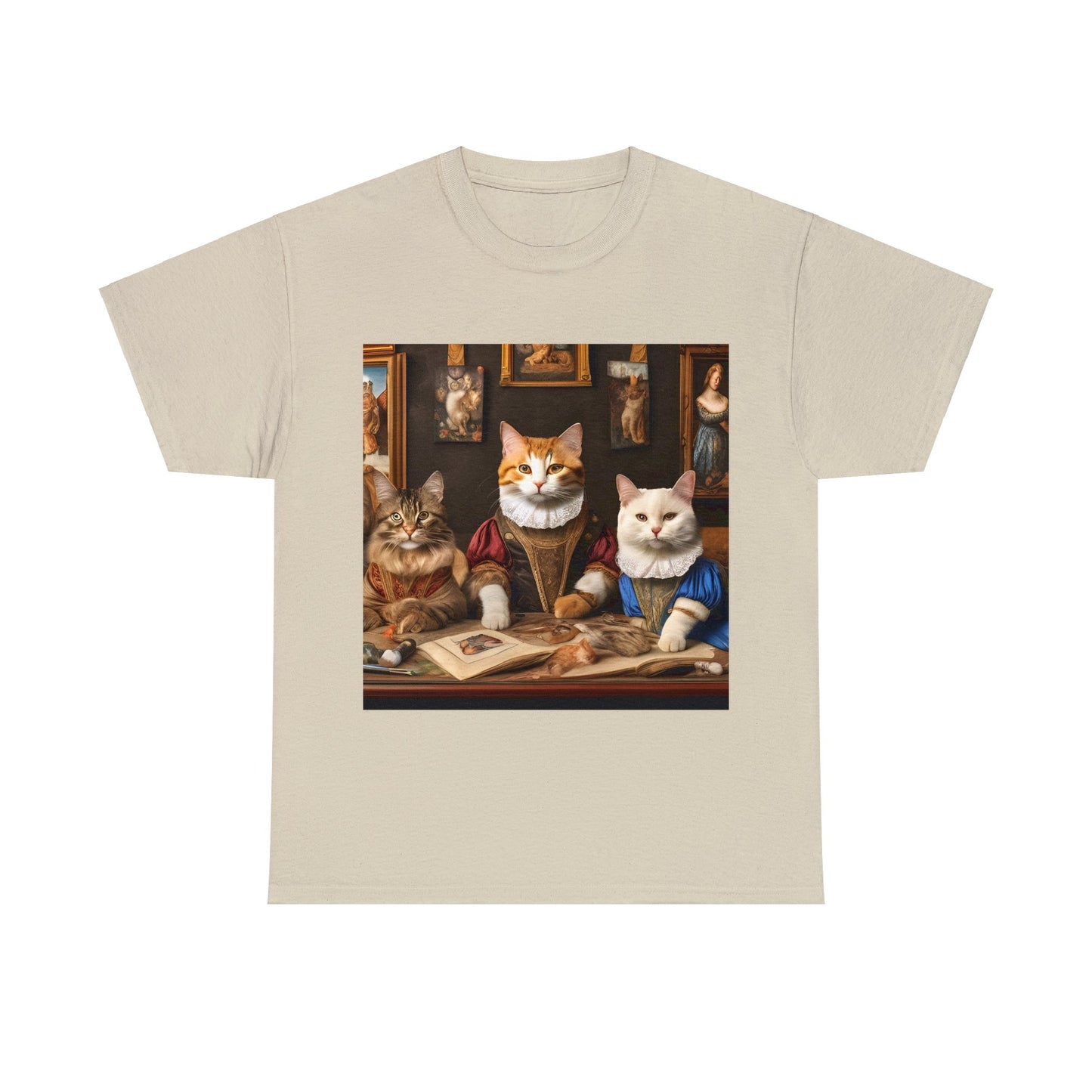 Italian Art Cats Renaissance 😺 T-Shirt