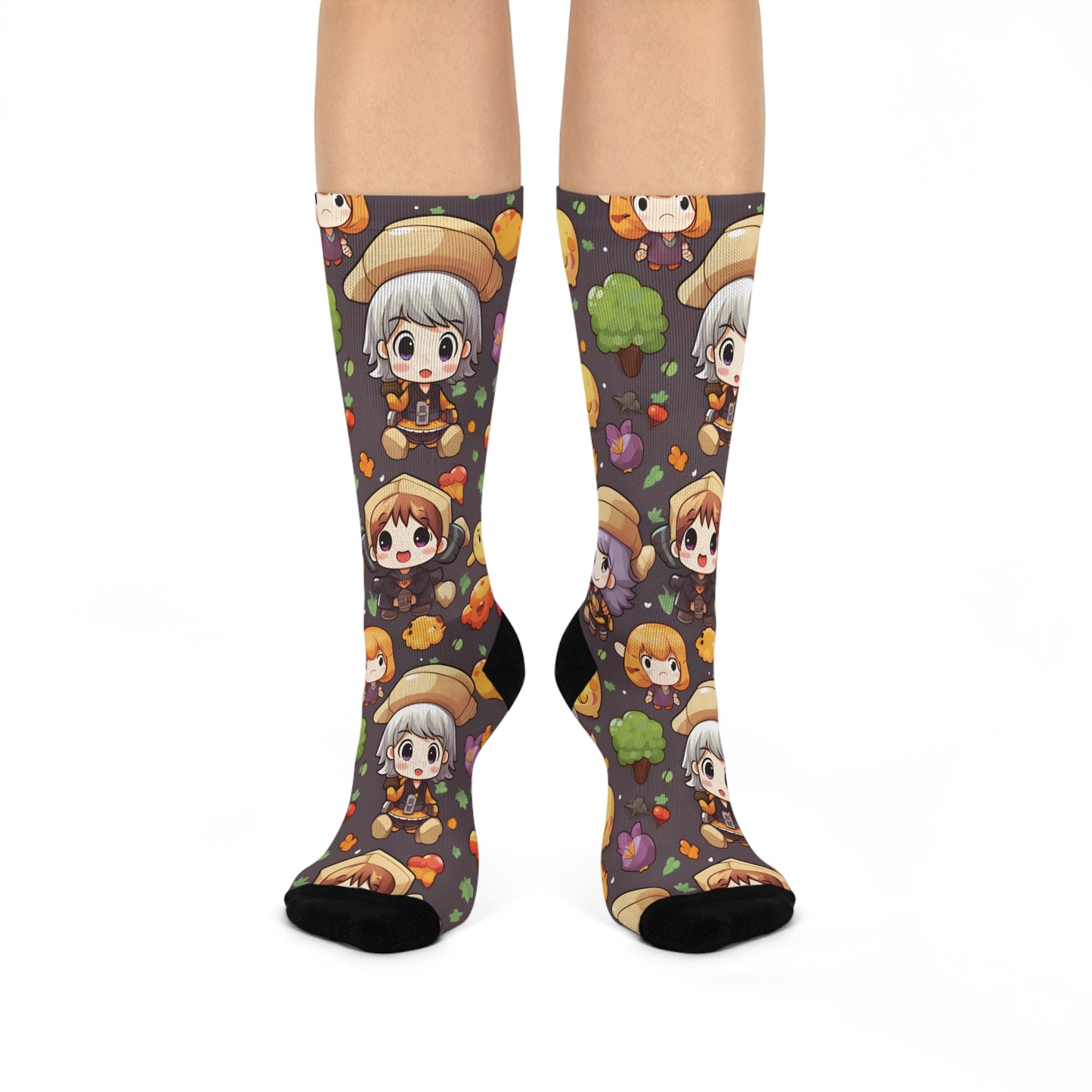 Maplestory Cushioned Crew Socks