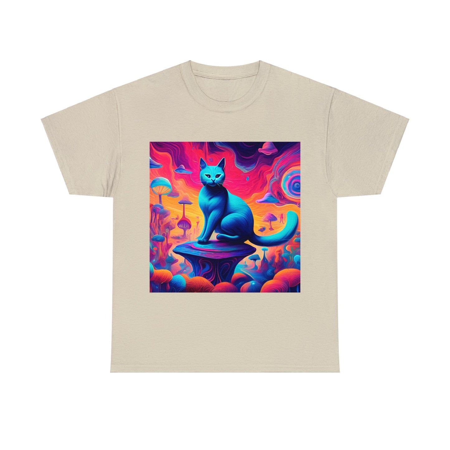 Dreamy Abstract Cat Art 😺 T-Shirt