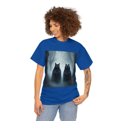 Mystical Meow in the Dark Forest 😺
Gothic Cats T-Shirt