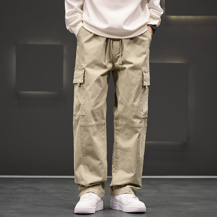 Relaxed Straight Cargo Pants