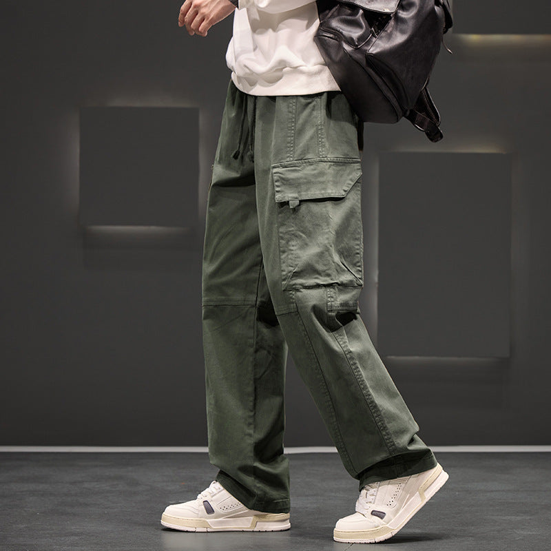 Relaxed Straight Cargo Pants