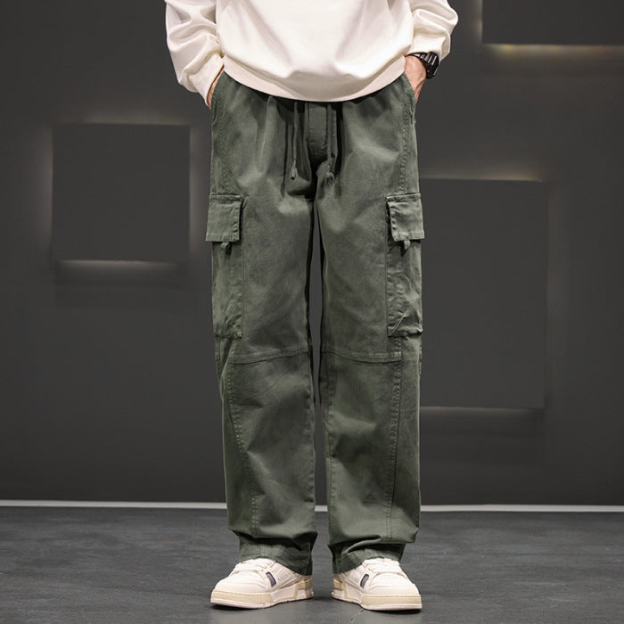 Relaxed Straight Cargo Pants