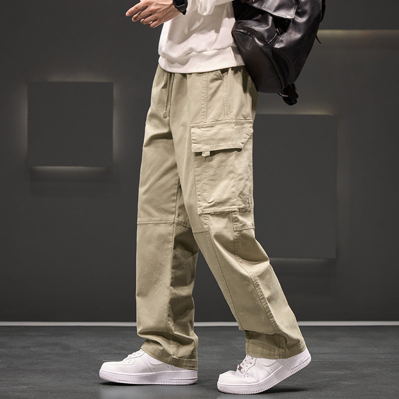 Relaxed Straight Cargo Pants
