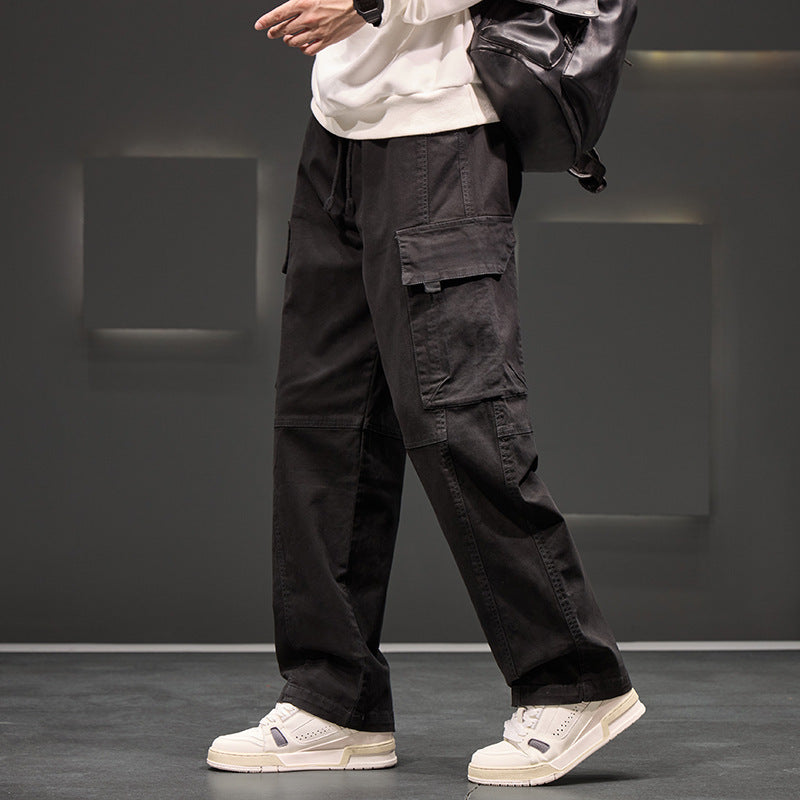 Relaxed Straight Cargo Pants