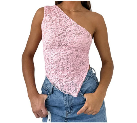 Lace Backless Summer Top