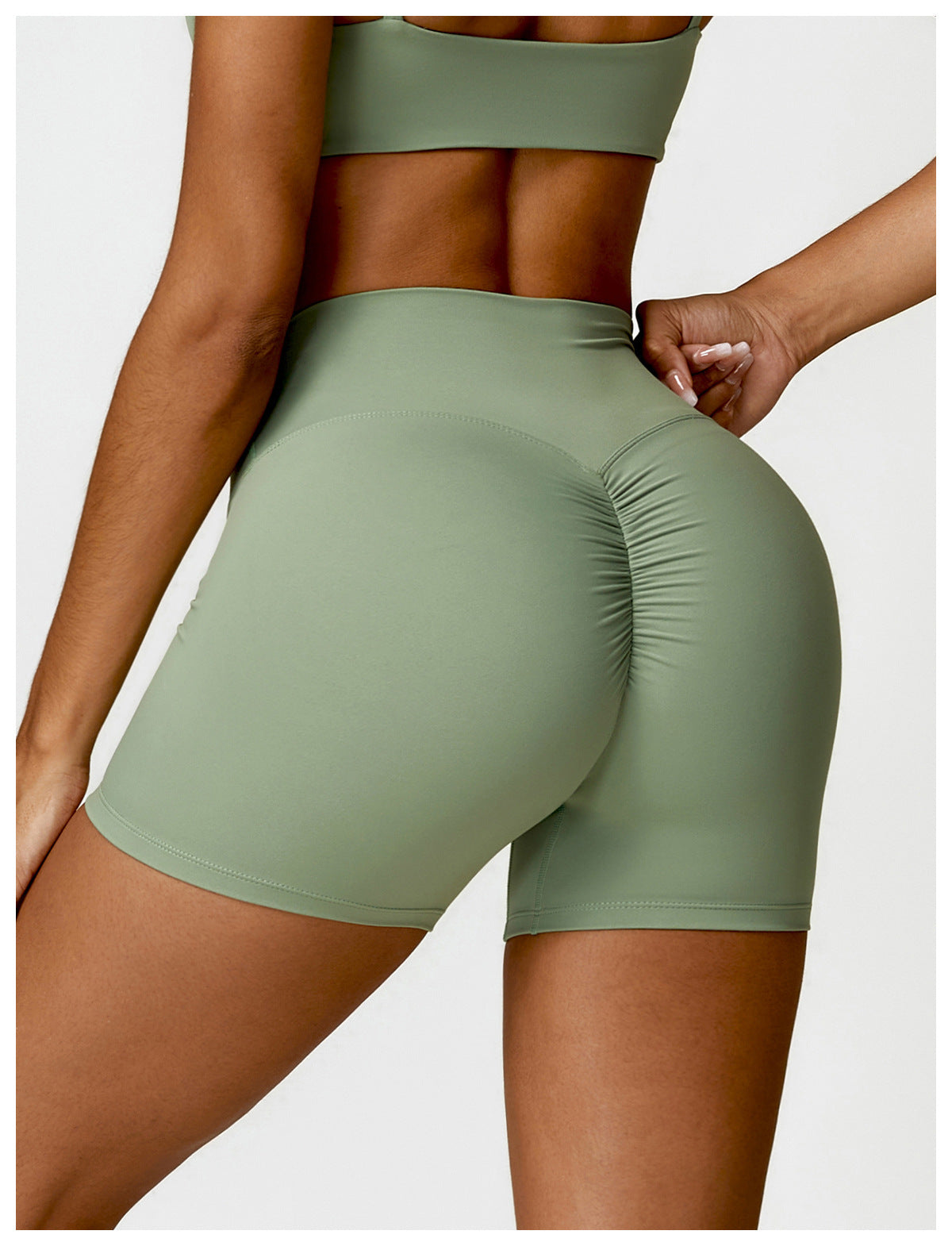 High Waist Yoga Shorts