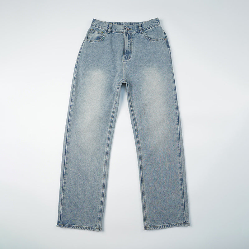 Vintage Loose Straight Jeans for Men