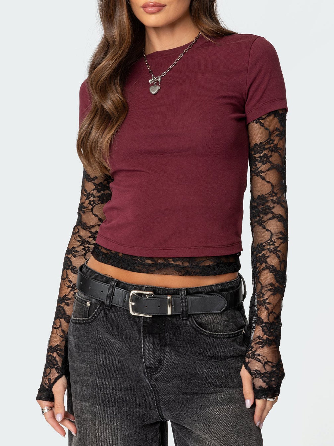 Women's Long Sleeve Crew Neck T-shirt