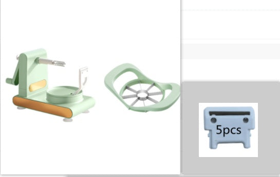 Hand-cranked Peeler and Slicer