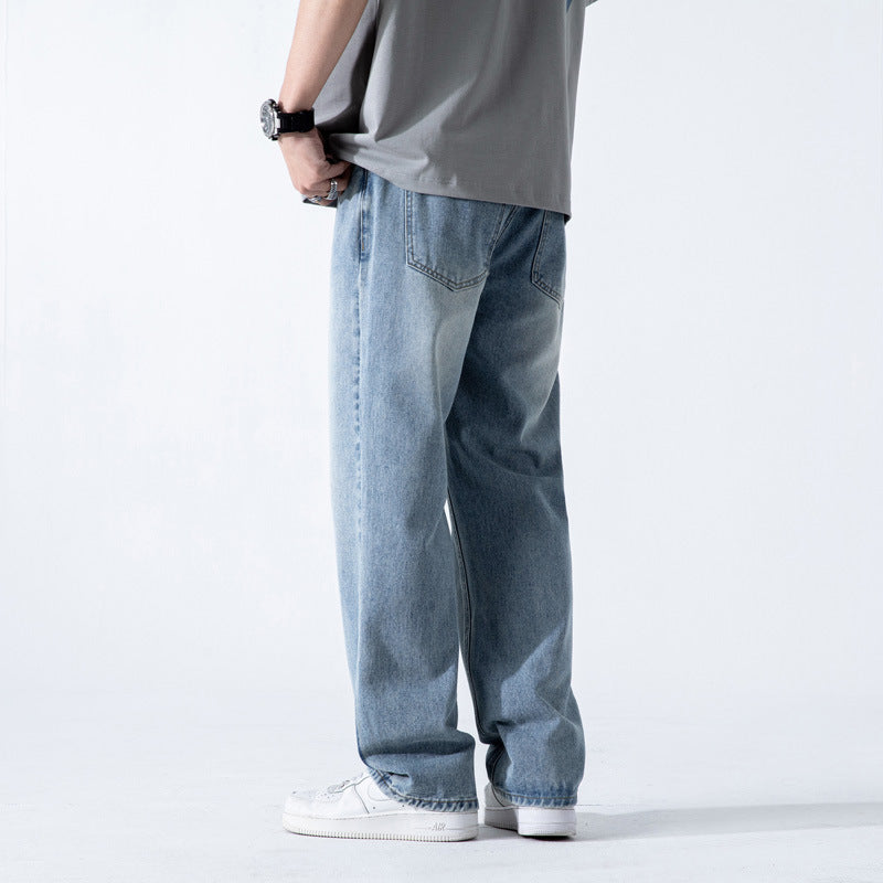 Vintage Loose Straight Jeans for Men