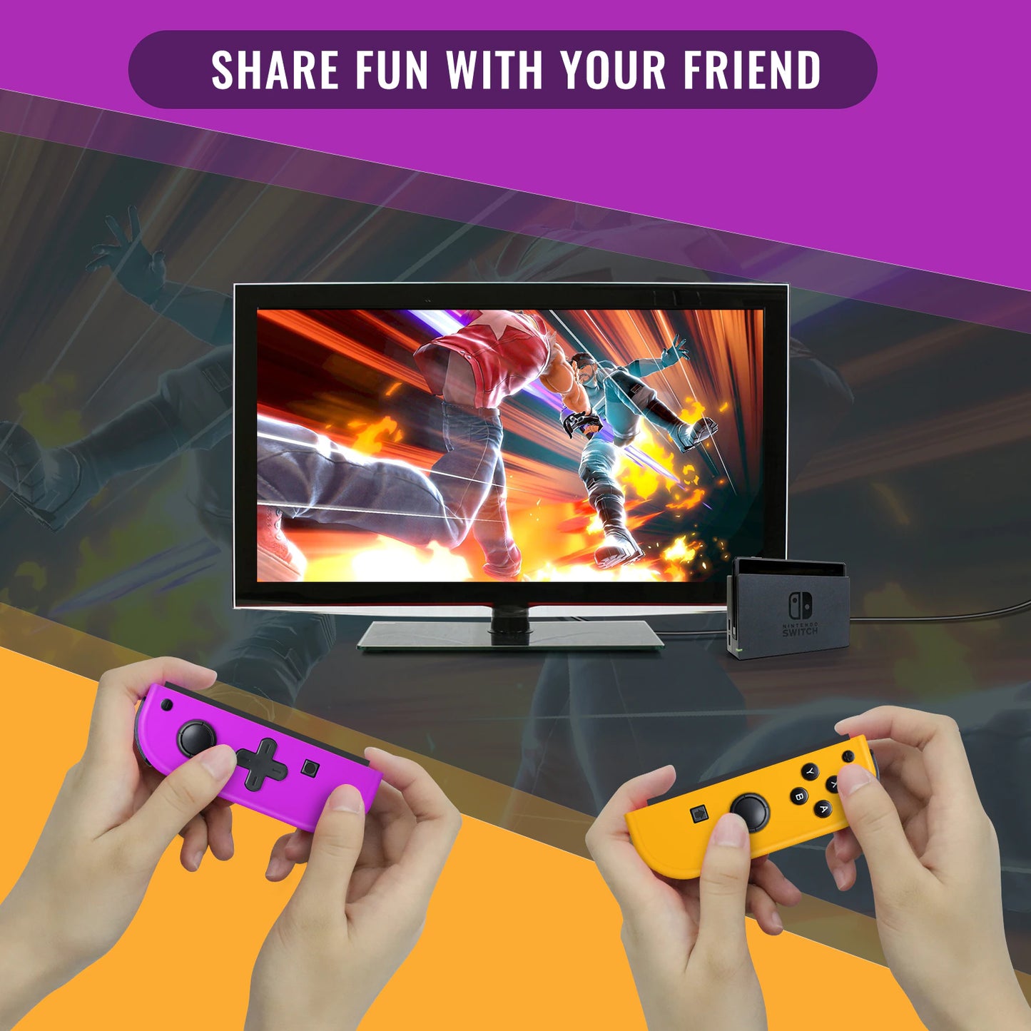 Joy Pad Wireless Controller with Gyro for Switch