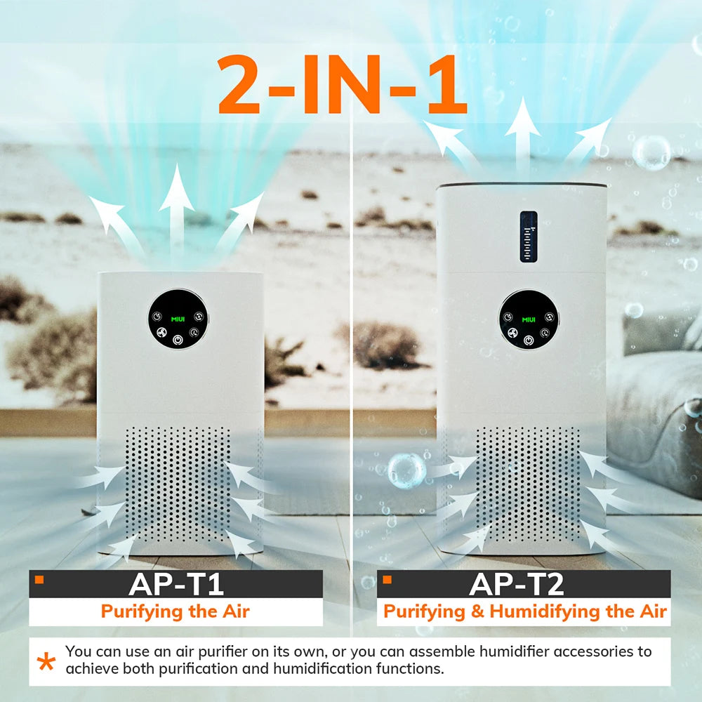 Air Purifier Humidifier Combo