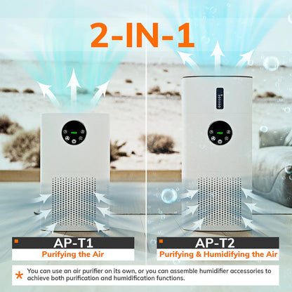 Air Purifier Humidifier Combo