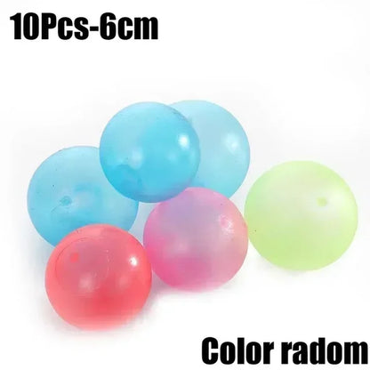 Luminous High Bounce Balls, 1/10Pcs 