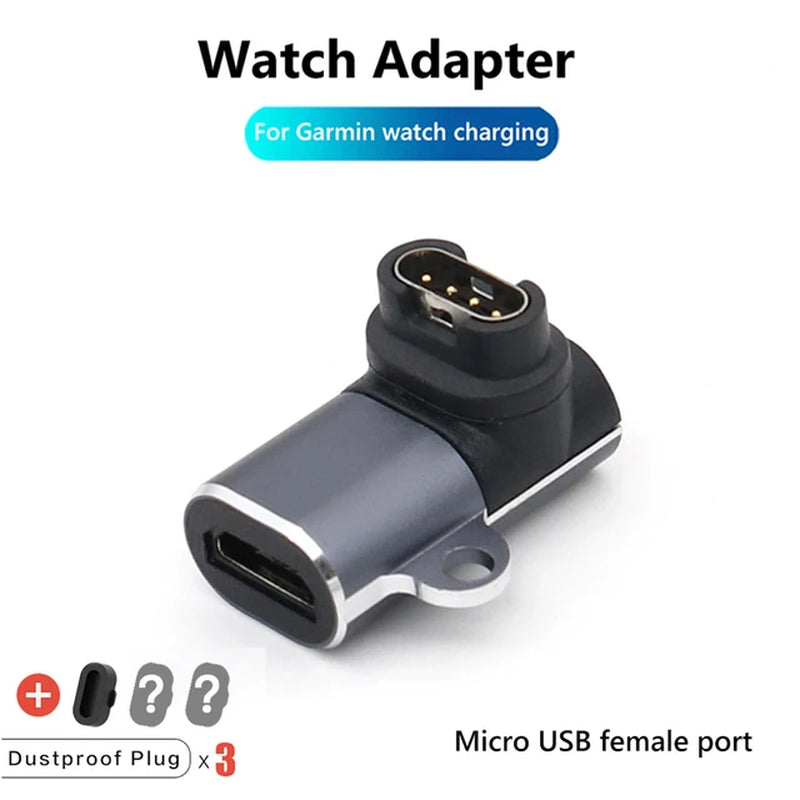 Charging Adapter for Garmin Fenix Smart Watch 