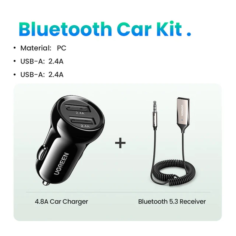 Bluetooth Aux Adapter Wireless Receiver 