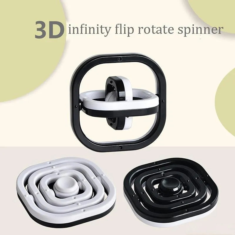 3D Flip Finger Spinner Fidget Toy